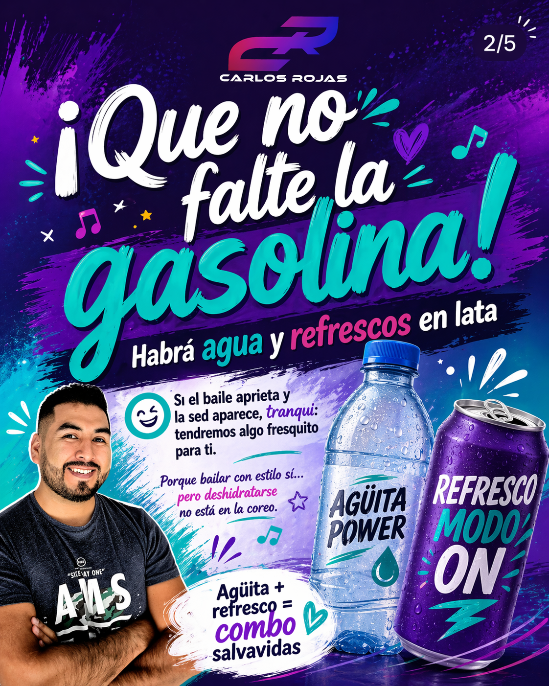 ¡Que no falte la gasolina!